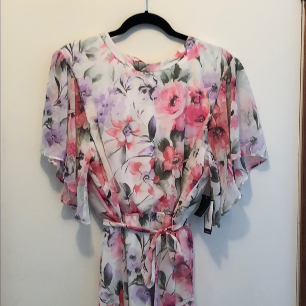 Nine West Size 16 Floral Maxi